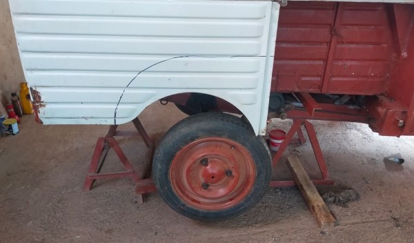 J'ai tracé le profile du caisson acceptable de chaque coté
